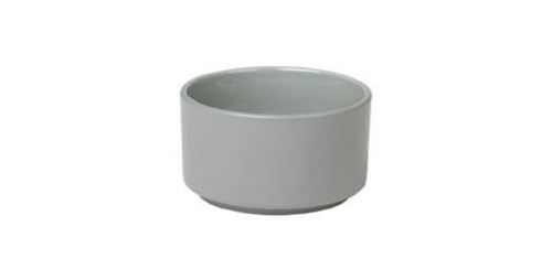 Blomus 63721.4 3 in. PILAR Small Bowl  Grey - Set of 4