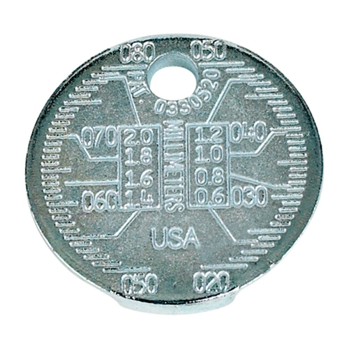 Powerbuilt Disc Style Spark Plug Gapper - 640594