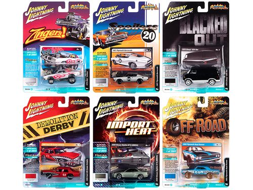 \Street Freaks\" 2020 Set B of 6 Cars Release 2 1/64 Diecast Model