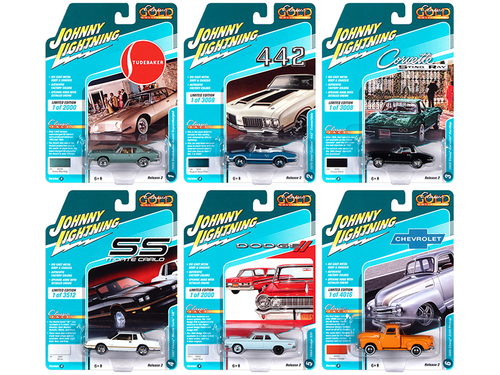 \Classic Gold Collection\" 2020 Set A of 6 Cars Release 2 1/64 Diecast