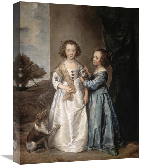 Global Gallery GCS-277455-22-142 22 in. Philadelphia & Elisabeth Whart