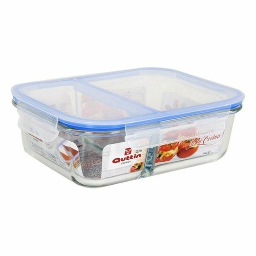 Lunch box Quttin Glass Compartments (1400 Cc)