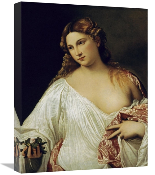 Global Gallery GCS-282944-22-142 22 in. Flora Art Print - Titian