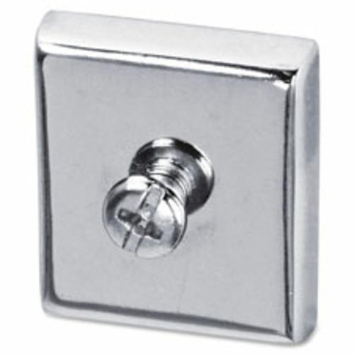 Lorell LLR80675 Cubicle Magnets- Large- 2-CD- Aluminum