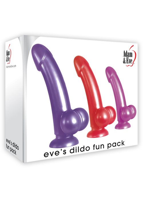 Eve's Dildo Fun Pack - 3 Pack