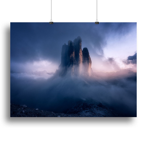 Clody Alps Canvas Print or Poster