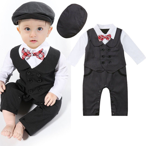 Newly Toddler Baby Boy Formal Suit Party Wedding