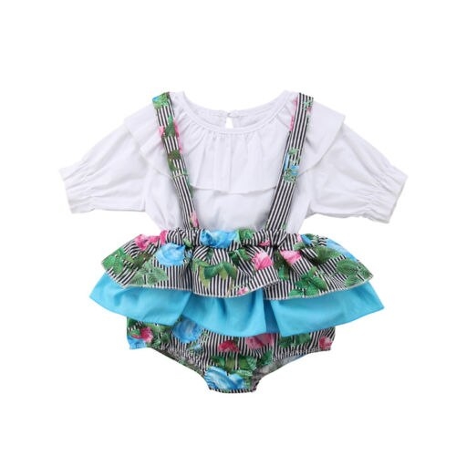 Brand New Princess Outfits Baby Girl Solid