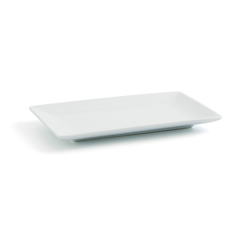 Plate Quid Gastro Fun Small White Ceramic 16,5 x 9,5 x 2 cm (6 Units)