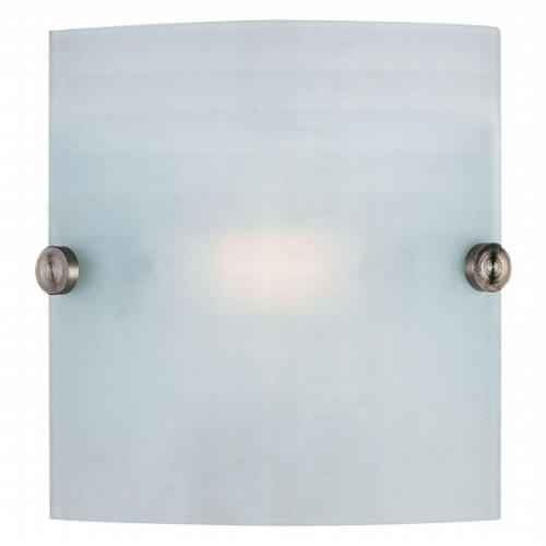 Access Lighting 62054-BS-CKF Radon 8'' 1 Light Checkered Fro