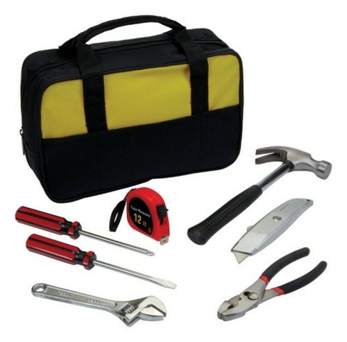 Home Plus DR3154-1 7 Piece Tool Set Bag - pack of 6