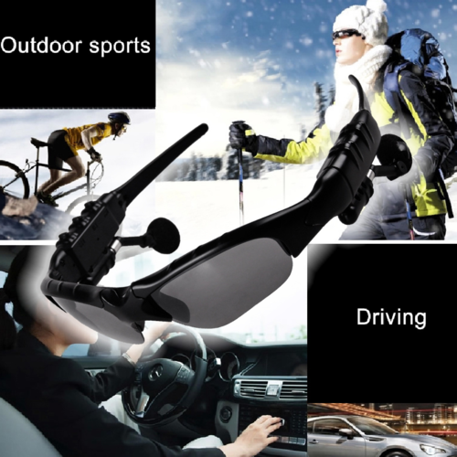 Outdoor Sport Glasses Sunglasses Bluetooth Earphone with Mic