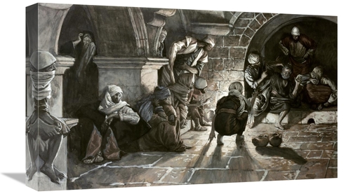 Global Gallery GCS-280507-22-142 22 in. Second Denial of Peter Art Pri