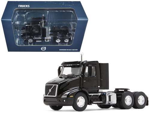 Volvo VNR 300 Day Cab Sable Black Metallic 1/50 Diecast Model Car by