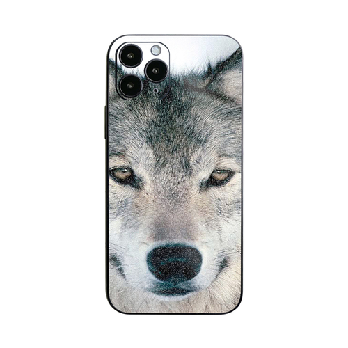 MightySkins GL-APIPH12PR-Wolf Glossy Glitter Skin for Apple iPhone 12 
