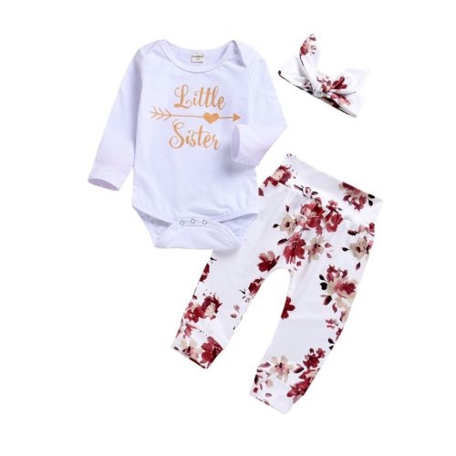 Newborn Baby Kids Girl Infant Romper Jumpsuit