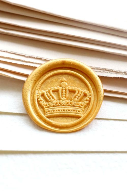 Crown Wax Seal Stamp /wax seal Stamp kit /Custom Sealing Wax Stamp