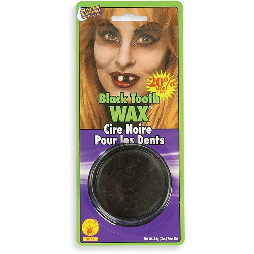 Rubies 274723 Black Tooth Wax