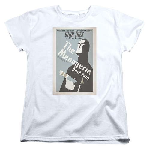 Trevco CBS1949-WT-3 Star Trek & Tos Episode 12 Short Sleeve Cotton Wom