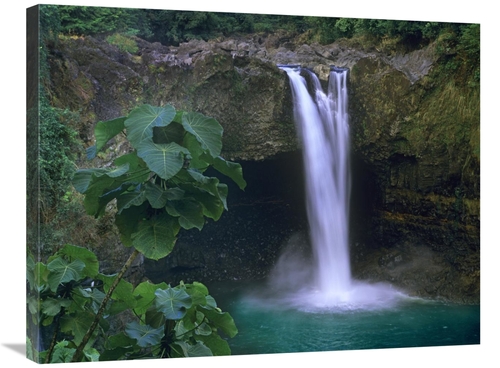 Global Gallery GCS-396391-2432-142 24 x 32 in. Rainbow Falls Cascading