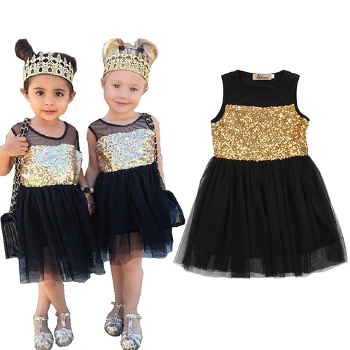 2017 Summer Kids Girls Children Lace Dresses