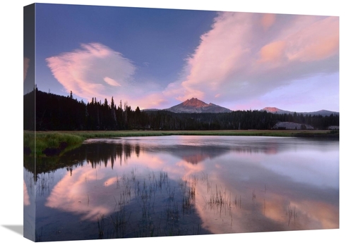 Global Gallery GCS-396106-1824-142 18 x 24 in. Clouds Reflected in Spa