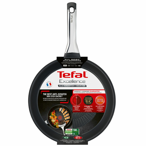 Pan Tefal EXCELLENCE 32CM Black Aluminium Steel Ø 32 cm