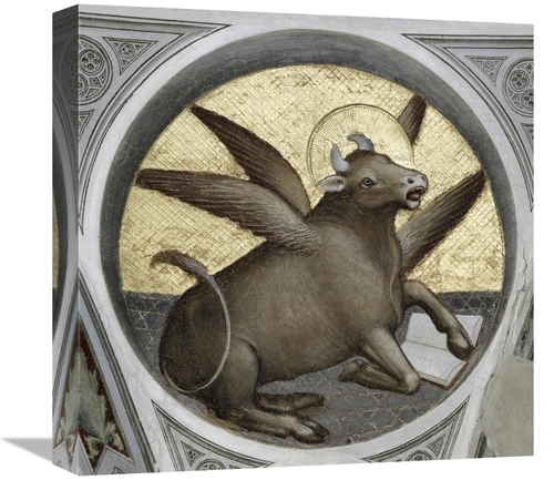 Global Gallery GCS-278559-16-142 16 in. Saint Luke As An Ox Art Print 