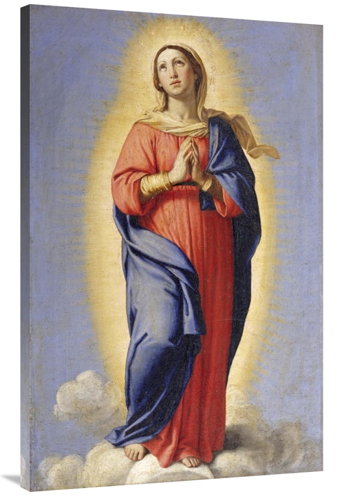 Global Gallery GCS-267230-44-142 44 in. The Immaculate Conception Art 