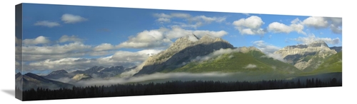 Global Gallery GCS-396595-40-142 40 in. Panoramic View of Mt Kidd,