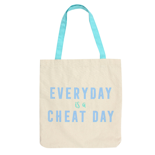Everyday is a Cheat Day Canvas Bag