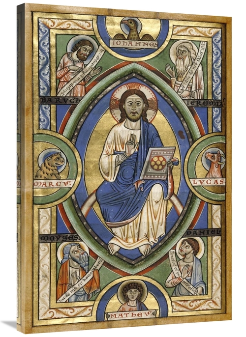 Global Gallery GCS-456817-2436-142 24 x 36 in. Christ in Majesty Art P