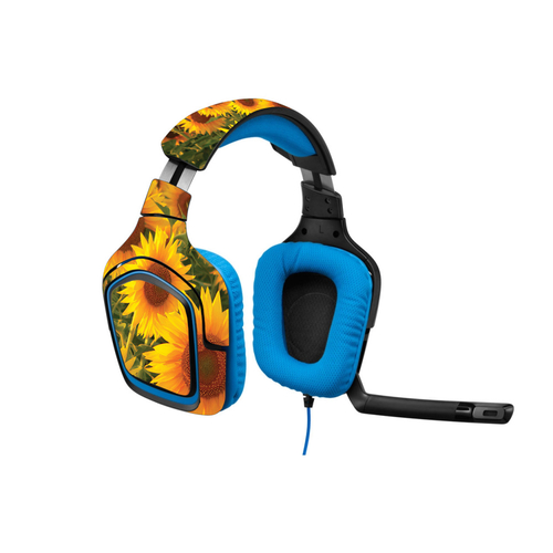 MightySkins LOGG430-Sunflowers Skin for Logitech G430 Gaming Headset -