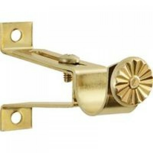 Kenney Manufacturing 6208524 0.625 in. Cafe Rod Bracket  Brass
