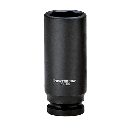 Powerbuilt 3/8in Drive 6 Pt. SAE Deep Impact Socket 7/8in - 647611