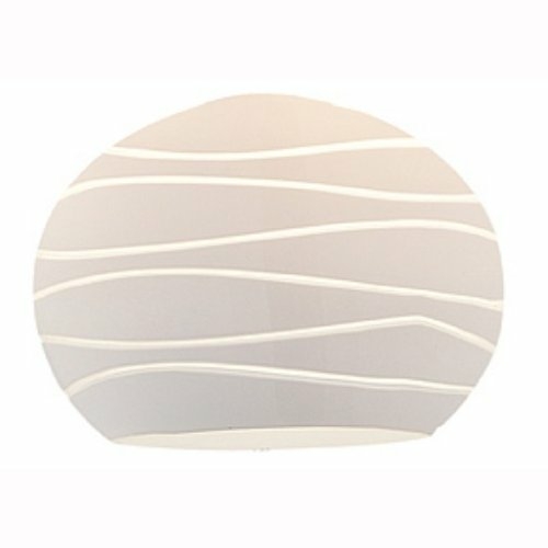 Access Lighting 979WJ-WHTLN Sphere Etched Glass Shade Pendant - White 