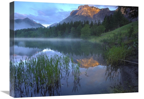 Global Gallery GCS-397056-1824-142 18 x 24 in. Morning Light on Mt Kid