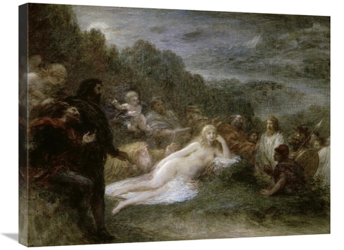 Global Gallery GCS-282021-30-142 30 in. Helene Art Print - Henri Fanti