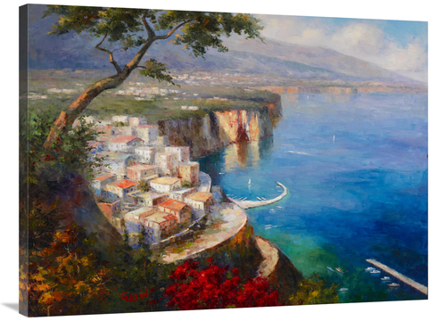Global Gallery GCS-132599-3040-142 30 x 40 in. Monterosso Coast Art Pr