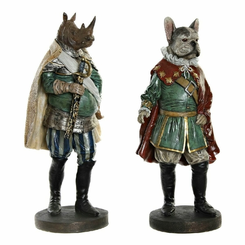 Decorative Figure DKD Home Decor 20 x 15 x 42 cm Resin Multicolour