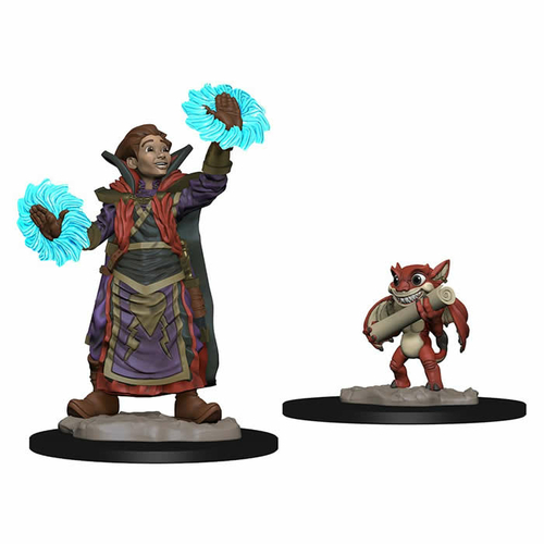 WizKids WZK73318 Boy Wizard & Imp Miniatures Pre-Painted Minis Wardlin