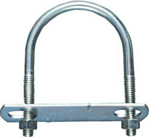 Stanley N222-216 0.38 x 3 x 4.5 in. Zinc U-Bolt With Plate & Hex Nuts