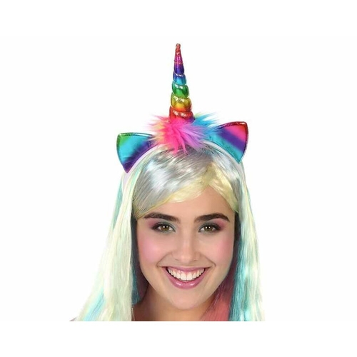 Headband Rainbow Unicorn Multicolour