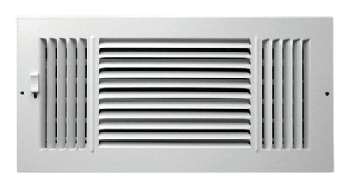 Greystone C103M14X06 Steel 3-Way Supply Wall & Ceiling Register  W