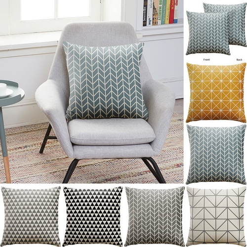 DIDIHOU 45x45cm Geometric Printed Cushion Cover
