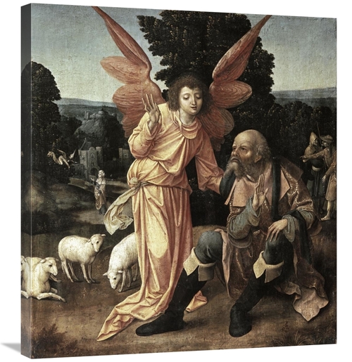 Global Gallery GCS-278434-30-142 30 in. Annunciation to Joachim Art Pr