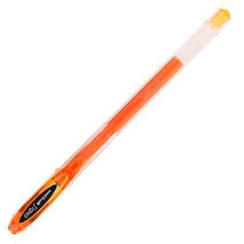 Liquid ink pen Uni-Ball Rollerball Signo Basicos UM-120 Orange 0,5 mm