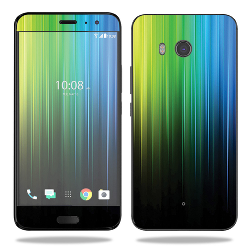 MightySkins HTCU11-Rainbow Streaks Skin for HTC U11 - Rainbow Streaks