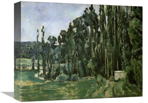 Global Gallery GCS-281852-16-142 16 in. The Poplar Trees Art Print - P