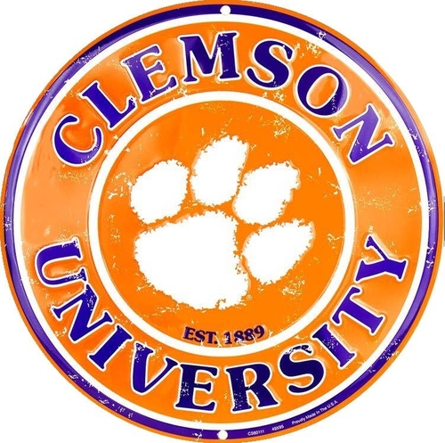 3 Inch Cloth Patch Clemson University